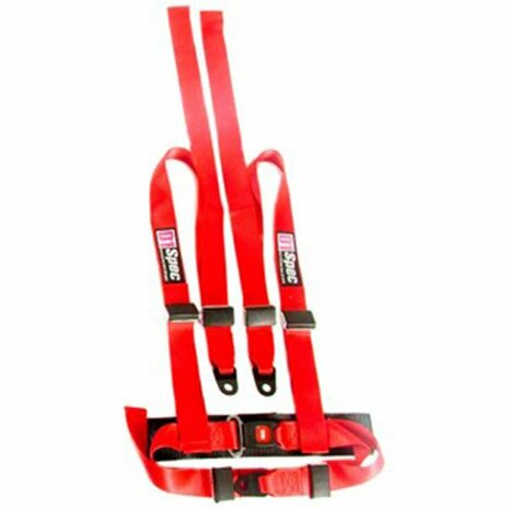 Ceinture 4 points - Rouge D1 Spec