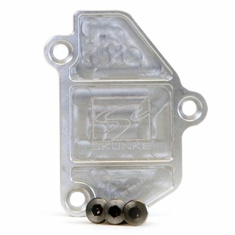 Plaque de recouvrement du sol&eacute;no&iuml;de VTEC - Argent Skunk2 Honda