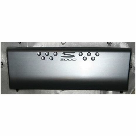 Cache radio NH647L moyen noir satin&eacute; Genuine Honda