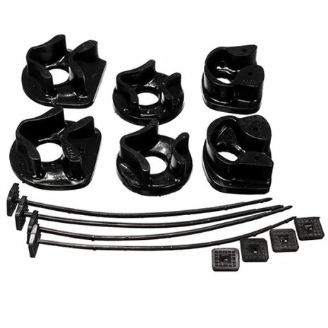 Engine mount inserts - Black Energy Suspenion Honda