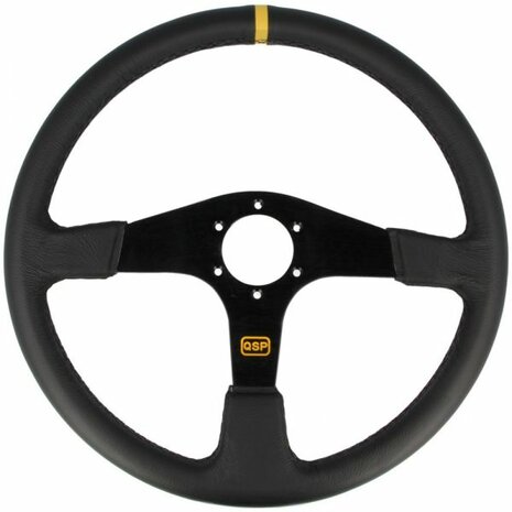 Lenker 380 mm/flach (Leder) &ndash; Schwarz QSP