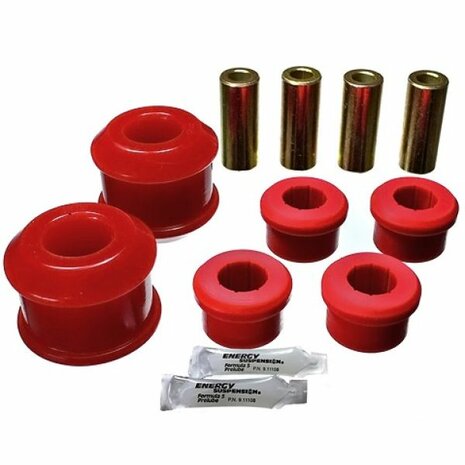 Caoutchoucs de triangle avant - Rouge Energy Suspenion Honda