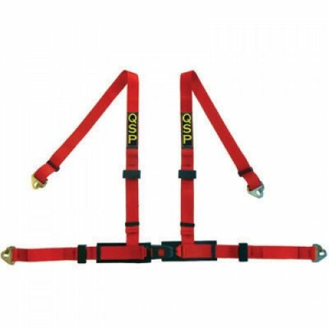 Ceinture 4 points 2&#039;&#039; Pro Street - Rouge QSP