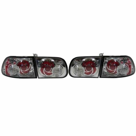 Rear lights chrome Depo Honda