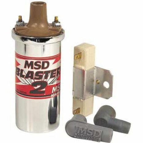 Chrome blaster 2 coil, w/ballast hardware MSD
