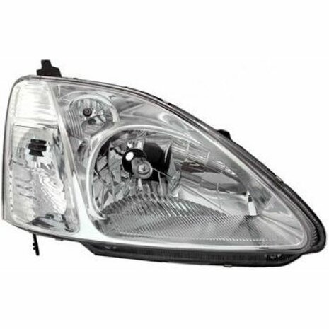 Headlight right TYC Honda