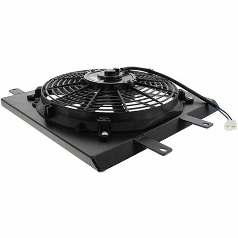 Bo&icirc;tier de ventilateur avec ventilateur slim - Noir APP Honda Civic Del Sol