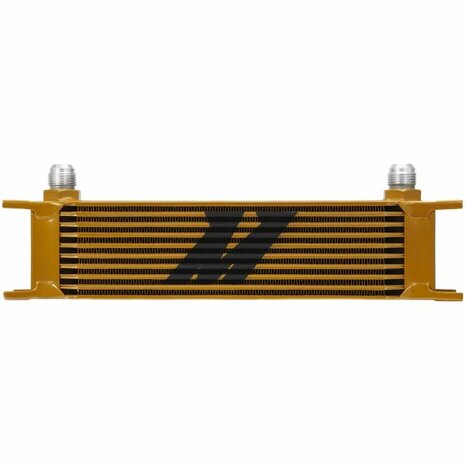 Radiateur d&#039;huile universel 10 rang&eacute;es - Or Mishimoto