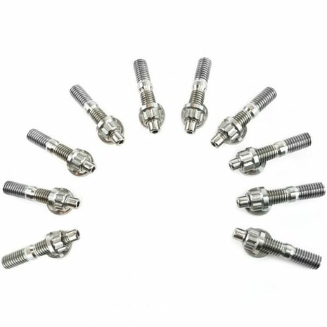 Titan-Gewindestangensatz einlass- oder auslassseitiger Zylinderkopf &ndash; M8x55mm 10x SpeedFactory