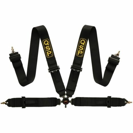 4-Punkt-Gurt 3&#039;&#039; ohne FIA - Schwarz QSP