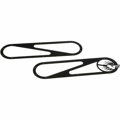 Rear bumper diffuser black - 2-piece design SpeedFactory