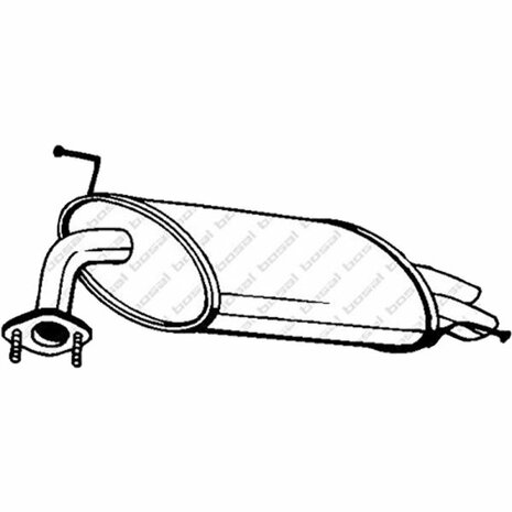 Endschalld&auml;mpfer Bosal Honda