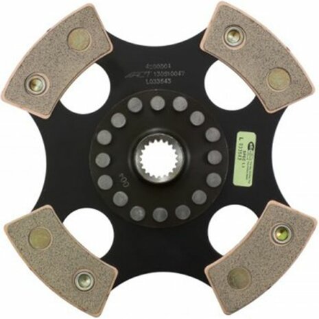 Disque d&rsquo;embrayage comp&eacute;tition rigide 4 patins ACT Honda Civic CRX