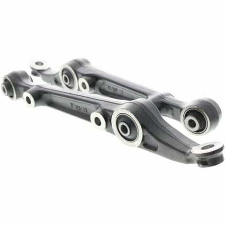 Triangles de suspension inf&eacute;rieurs avant noirs - Silentblocs en caoutchouc tremp&eacute; Hardrace Honda