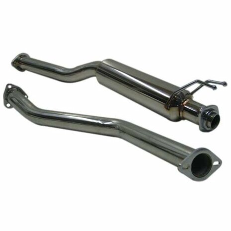 Silencieux interm&eacute;diaire en acier inoxydable SRS Honda