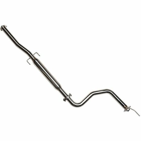 Stainless steel intermediate silencer SRS Honda