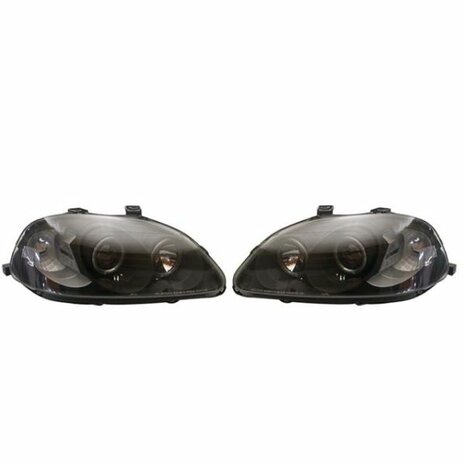 Scheinwerfer Angel Eyes schwarz Sonar Honda