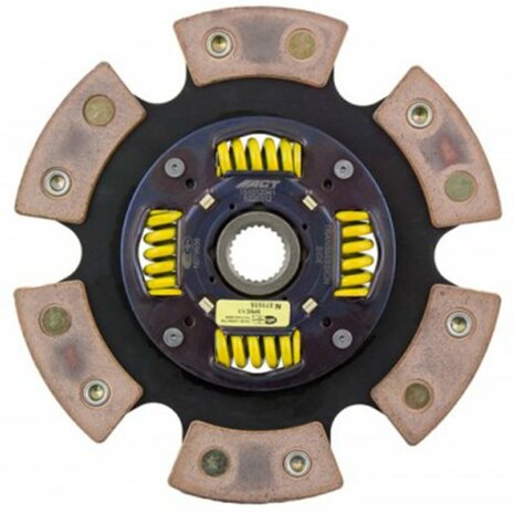 Disque d&rsquo;embrayage comp&eacute;tition amorti 6 patins ACT Honda Civic CRX