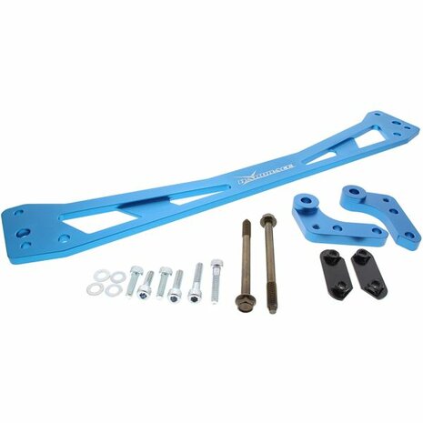 Hilfsrahmen-Verst&auml;rkungsstrebe &ndash; Blau Hardrace Honda