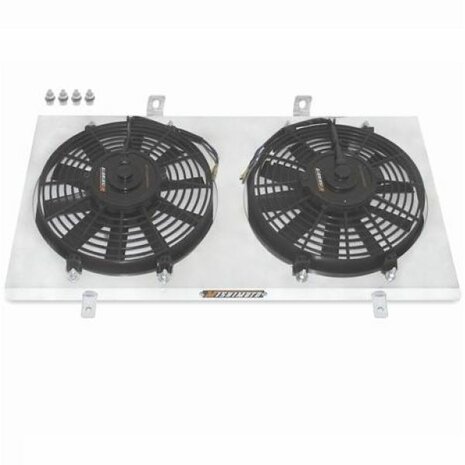 Fan housing with slim fans Mishimoto Honda