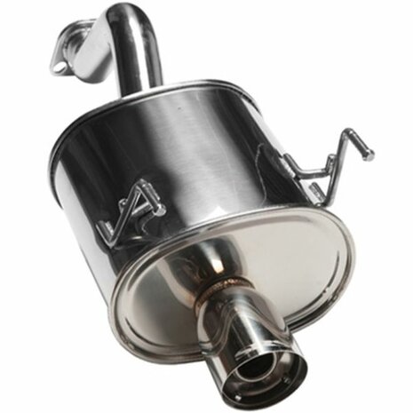 Endschalld&auml;mpfer Edelstahl G35 SRS Honda Civic Del Sol