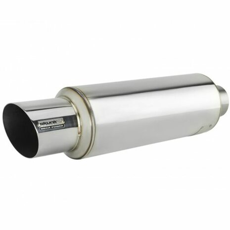 End silencer universal stainless steel (3&quot; JDM-Spec) Skunk2
