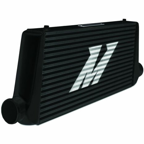 Universele intercooler R-line - Zwart Mishimoto