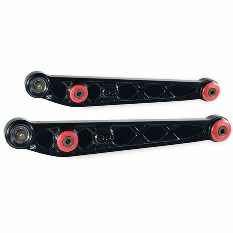 Rear Lower Wishbones - Black Skunk2 Honda