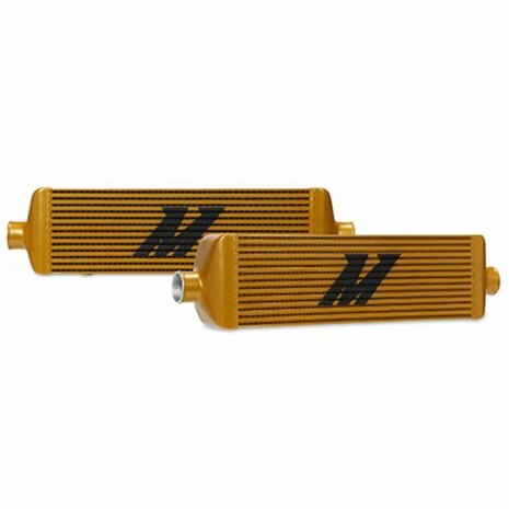 Universele race editie intercooler J-line - Goud Mishimoto