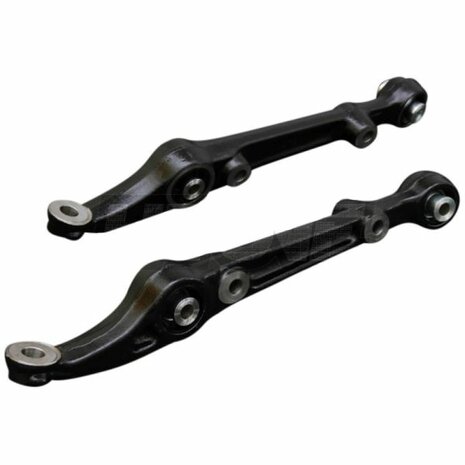 Front lower wishbones black - Bearing bushings Hardrace Honda