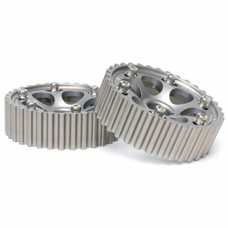Pignons d'arbre &agrave; cames r&eacute;glables Pro Series - Gris Skunk2 Honda