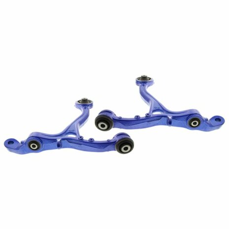Front Lower Wishbones - Hardened Rubber Bushings Hardrace Honda