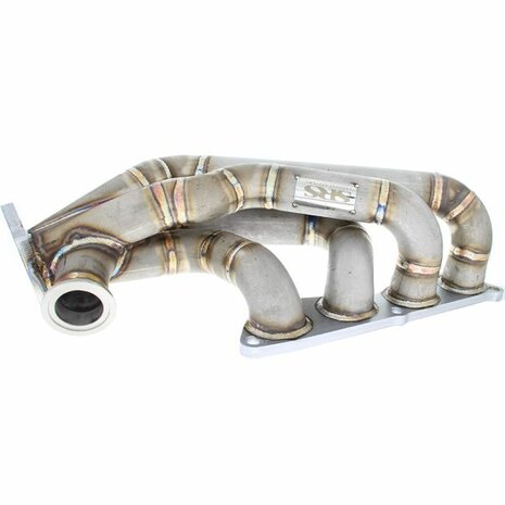 Turbo manifold stainless steel sidewinder T3 turbo flange, 44/46mm V-band wastegate flange SRS Honda