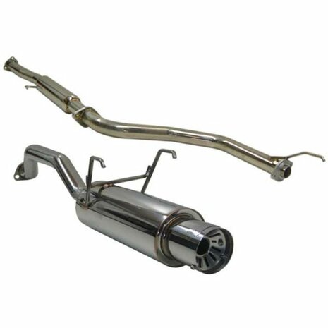Syst&egrave;me d'&eacute;chappement Catback en acier inoxydable G55 SRS Honda