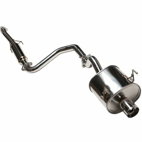 Catback exhaust system stainless steel G35 SRS Honda Del Sol