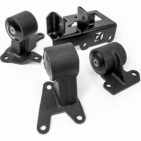 Motorhalterungen H/F-Serie - 75A - Schaltung (schwarz) Innovative Mounts Honda