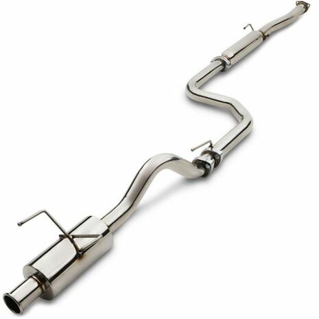 Catback uitlaatsysteem RVS Spoon SRS Honda Civic