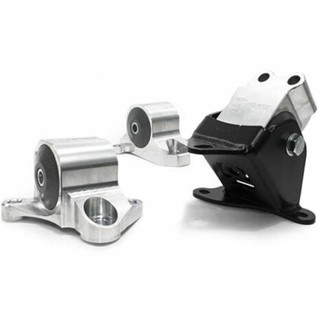 Engine Mounts Replacement (3-Bolt Left) - 75A - Circuit (Black) Innovative Mounts Honda