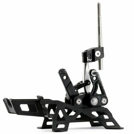 Bo&icirc;te de vitesses &agrave; levier court V3 K-swap - Noir Hybrid Racing