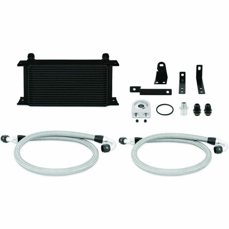 Oil Cooler Kit - Black Cooler, Non Thermostatic Mishimoto Honda