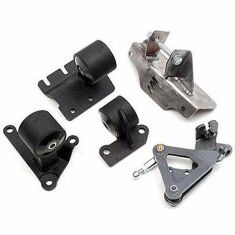 Motorsteunen H/F-serie - 95A - extreem race (rood) Innovative Mounts Honda