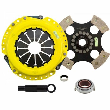 Kit d&#039;embrayage Heavy Duty - Disque de course rigide 4 plaquettes ACT Honda