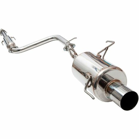 Syst&egrave;me d'&eacute;chappement Catback en acier inoxydable R60 (marque E) SRS Honda Prelude