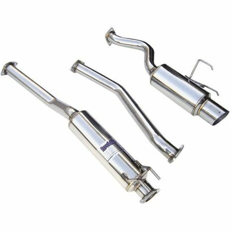 Catback uitlaatsysteem RVS GT300 Invidia Honda