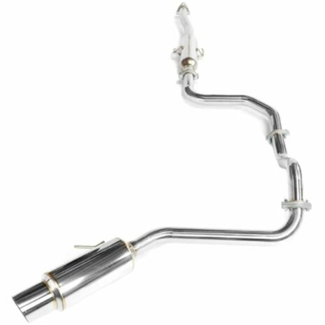 Catback exhaust system stainless steel GT300 Invidia Honda