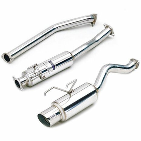 Syst&egrave;me d'&eacute;chappement Catback en acier inoxydable GT300 Invidia Honda