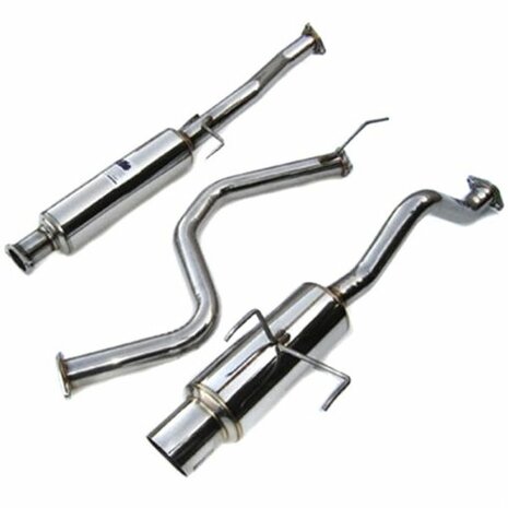 Abgasanlage ab Kat aus Edelstahl GT300 Invidia Honda