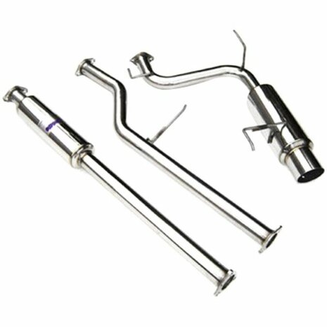 Catback uitlaatsysteem RVS GT300 Invidia Honda