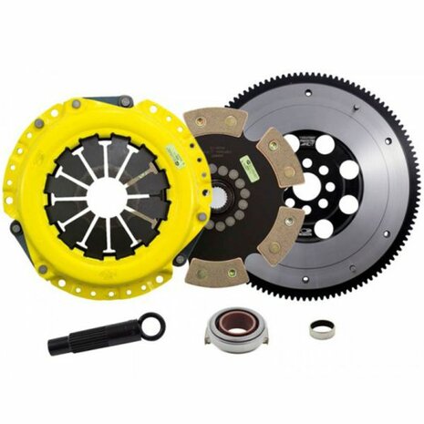 Kit embrayage Xtreme - Disque course rigide 6 plaquettes ACT Honda