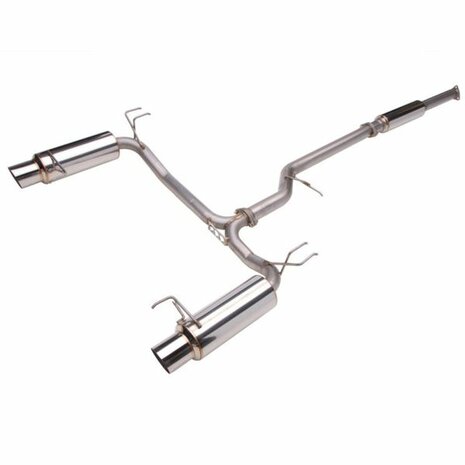 Syst&egrave;me d'&eacute;chappement Catback en acier inoxydable Mega Power Skunk2 Honda Accord 2.4